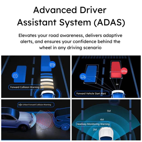 DriveSense UTOUR C2L 4K ADAS Advanced Driver Awareness System