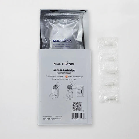 KetoScan MultiGenix Alcohol Sensor Cartridge Box and Mouthpieces