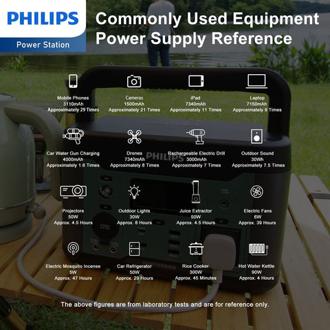 Philips Outdoor Power Supply 300W High Power Mobile Power Supply (DLP8091C)-Power Station-Andatech