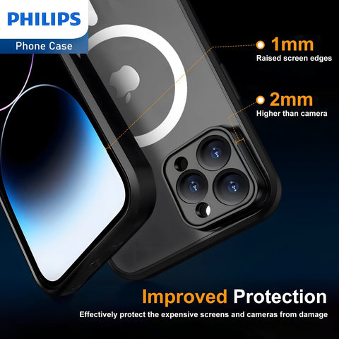 Philips Waterproof Case With MagSafe For IPhone 14 Pro Max (DLK6205B)-Phone Case-Andatech