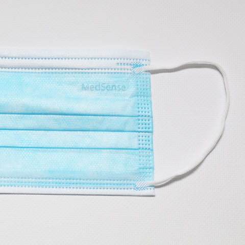 MedSense Disposable Face Masks with Ear Loops (FMR5)-Face Masks-Andatech