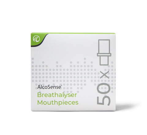 Mouthpieces For AlcoSense Personal Breathalysers (Pack of 50)