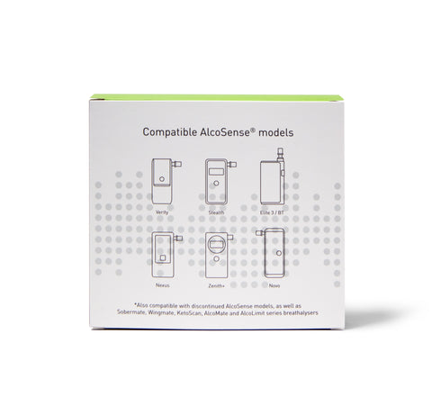 Mouthpieces For AlcoSense Personal Breathalysers (Pack of 50)