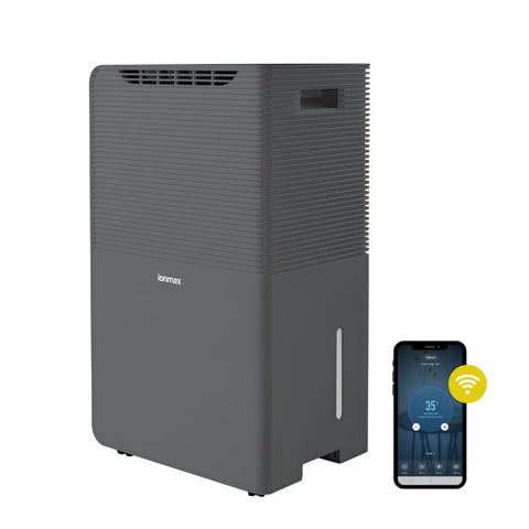 Ionmax Rhine Pro 50L Smart Compressor Dehumidifier with wifi