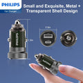 Philips Ultra Fast Car Charger (DLP2522)-Car Charger-Andatech