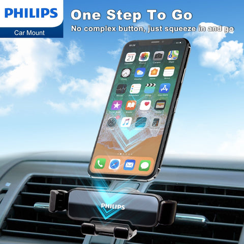 Philips Universal Car Phone Holder (DLK3601)-Phone Holder-Andatech