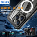 Philips Waterproof Case With MagSafe For IPhone 14 Pro Max (DLK6205B)-Phone Case-Andatech