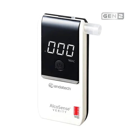 AlcoSense Verity Gen 2 (White)-Personal Breathalyser-Andatech