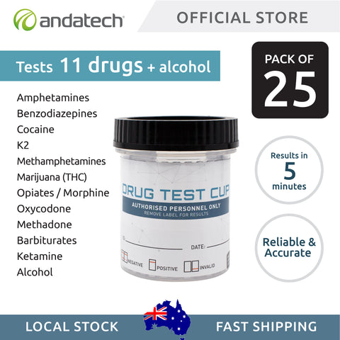 DrugSense DSU11 Urine Drug Test (Pack of 25)