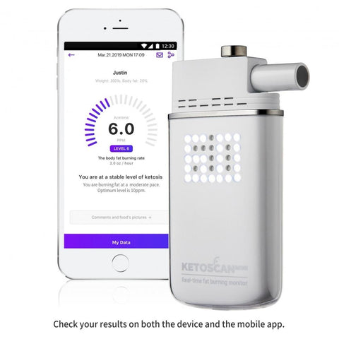 KetoScan Mini Ketone Breath Meter-Ketone Breath Tester-Andatech