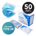 Disposable Medical Face Mask EN14683 Type 2R (Pack of 50)-Face Masks-Andatech