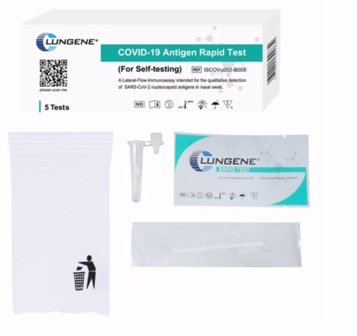 Clungene® COVID-19 Antigen Rapid Test (5 Test Kits Pack)-Medical Tests-Andatech