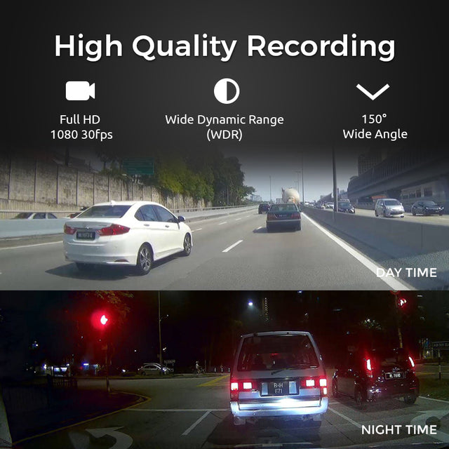 DriveSense Ranger HD Dash Cam with Mobile App – Andatech Distribution