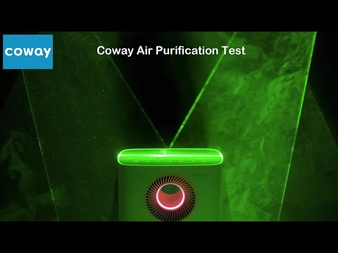 Coway Storm Air Purifier Purification Test Video
